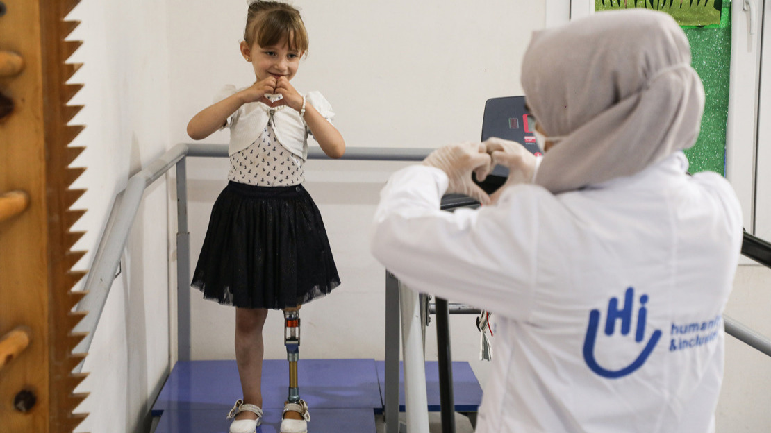 In Syria, Enas is walking towards her future