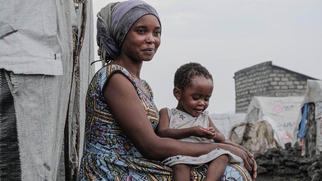 In North Kivu, helping Inaya to overcome malnutrition and learn to walk