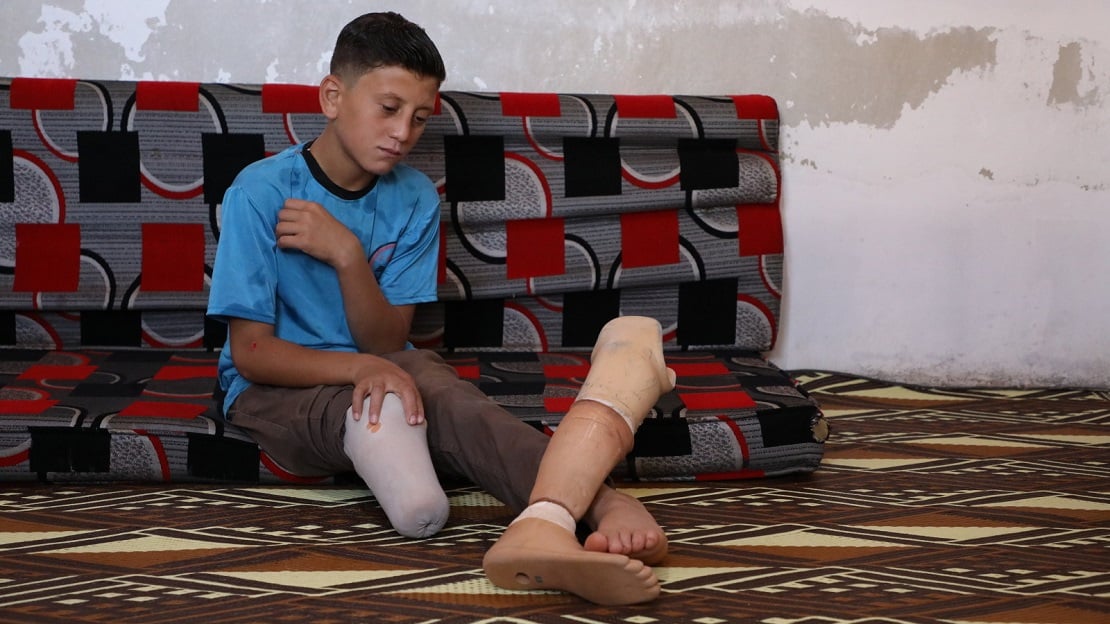 In Syria, the war robbed Mohamed of his childhood